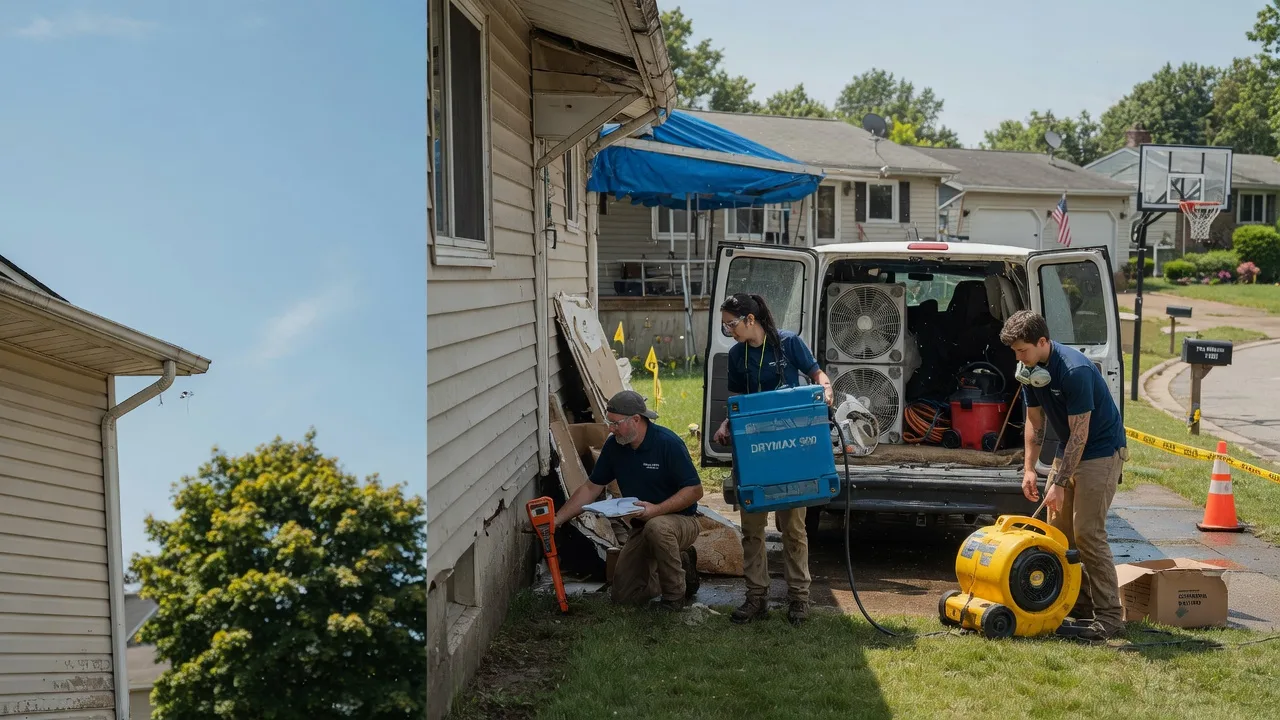 Ceiling Leak Cleanup in Garden City, IA near me